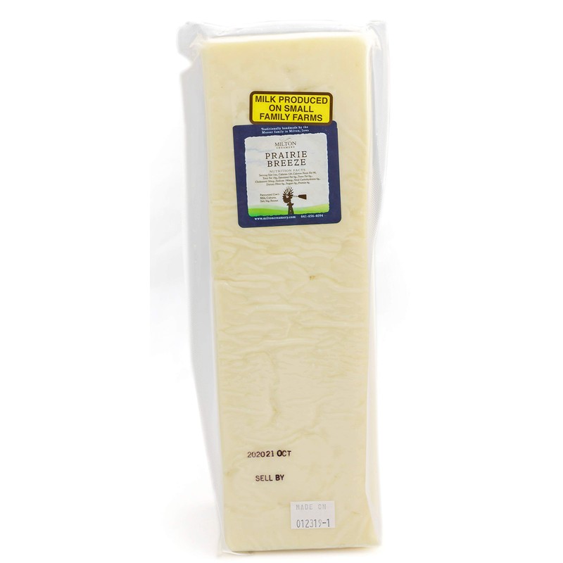 Cheddar Cheese - Prairie Breeze White Cheddar Cheese 8 oz.