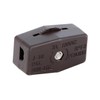 B&P Lamp® Brown Inline Rotary Cord Switch for 18/2 SPT-1