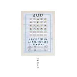 Winding Hills Designs Words on The Wall Multi Player Game – Beach Edition (24x18x1)