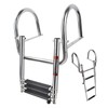 Manumarine 3 Step Pontoon Boat Ladder, Pontoon Ladders for Pontoon