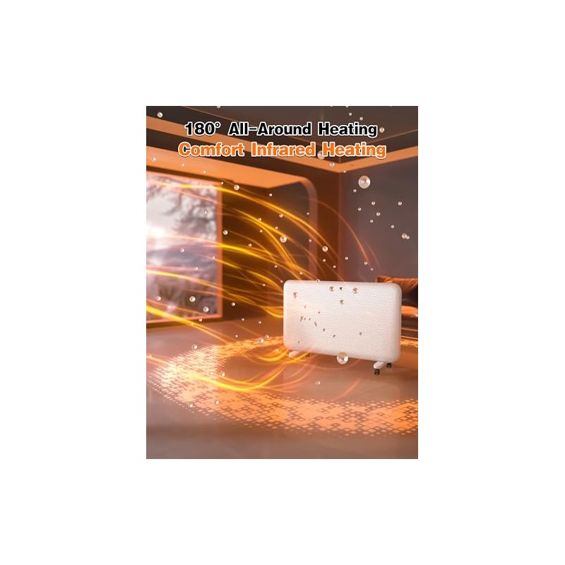 Graphene Convection Panel Infrared Space Heater for Indoor Use Large