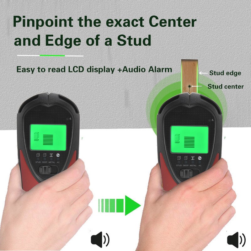 Wall Scanner 4 in 1 Function Automatic Calibration Sensor Technology