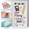 Classroom Door Cover Decoration Sticker, Our Story Begins Here Window