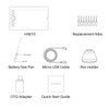 HUION Drawing Tablet HS610 Graphic Tablet with Battery-Free Stylus 8192