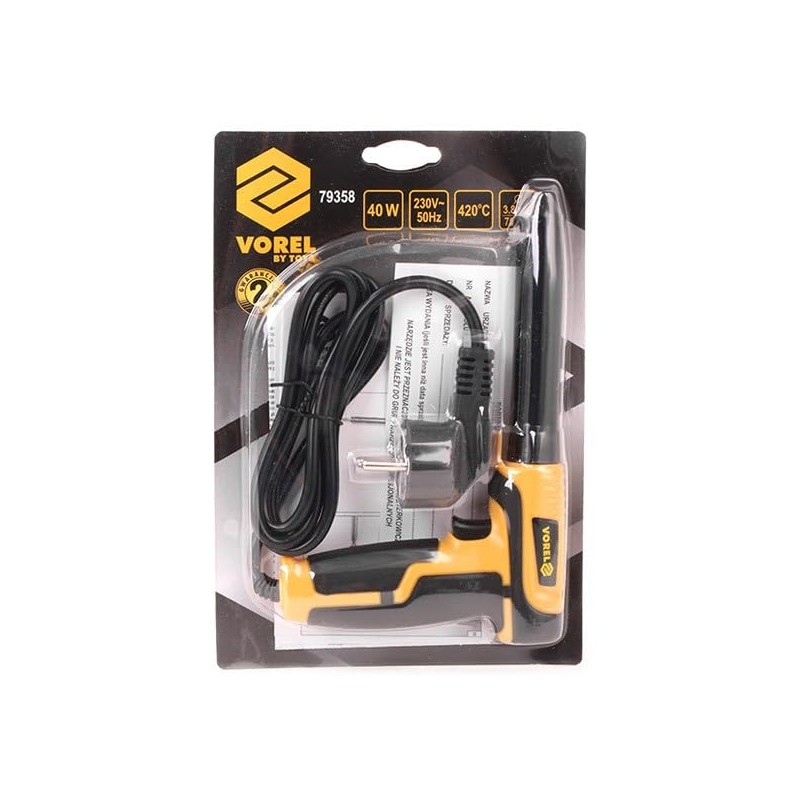 Vorel 79358 – 40 W Iron Soldering Gun