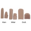 Fabric Gel Toe Caps Size 10, 14, 20 mm, Elastic,