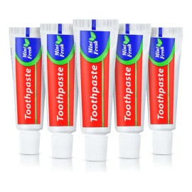 Pasta De Dientes Haiforva, 15 Tubos, 25 G, Tamaño Viaje, Men