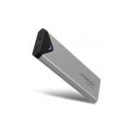 AXAGON EEM2-UG2 USB-C 3.2 Gen 2 - NVMe M.2 Box. External SuperSpeed+ USB-C Box in Full Metal Design for M.2 NVMe SSD Hard Drives with a Size of 42 up to 80 mm