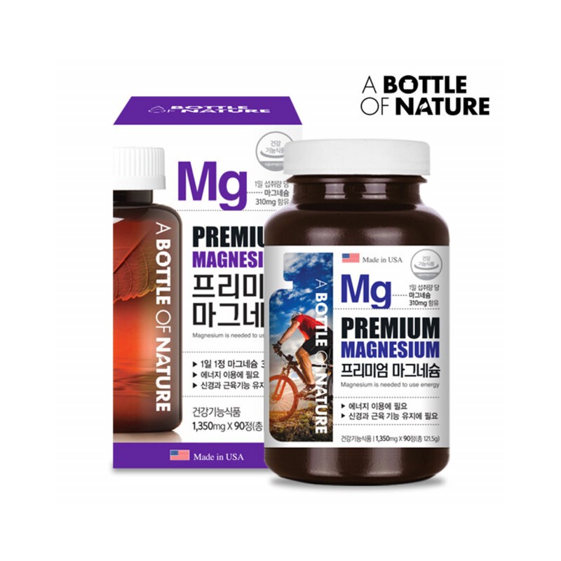 Premium magnesium supplement USA Magnesum Magnesium / 프리미엄 마그네슘 영양제