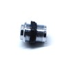 Arcity 5 Pcs 24mm Arcade Push Buttons Round Chrome Plated