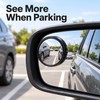 Round Blind Spot Mirrors for Car Side-View Assistance – Compact