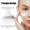 8 Pieces Triangle Powder Puffs Reusable Triangle Sponges Soft and