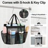 F-color Mesh Shower Caddy Portable for College Dorm Room Essentials