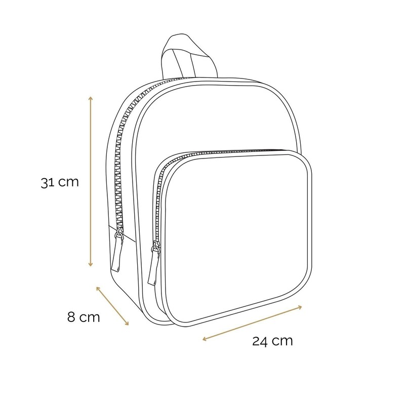 BAGTROTTER Lili Lou Chat Backpack 31 cm with Nursery Bag