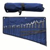 16 Pockets Wrench Roll Up Organizer, Wrench Bag and Tool