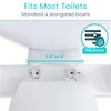 Vive Toilet Safety Rail with Handles - Handicap Grab Bar
