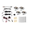 Diode Dynamics DD0444: RGBW Engine Bay Strip Kit, 4pc, Multicolor