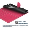 Shantime Leather Wallet Case Compatible with AGM H5, Colorful Flip