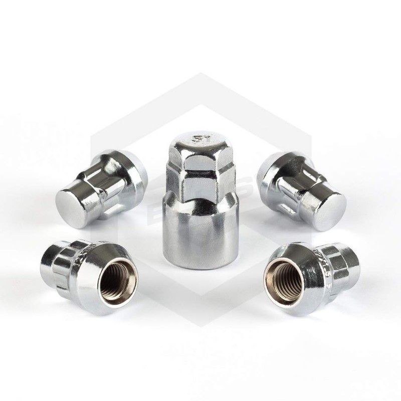Ellis Excellence Set of 4 Alloy Wheel Locking Nuts, 1/2