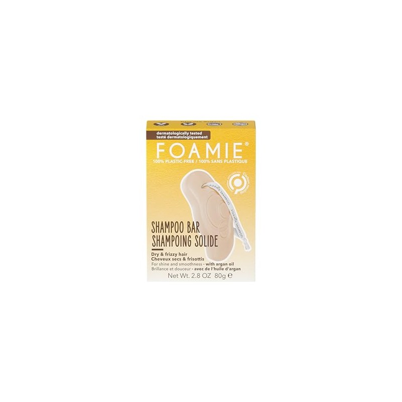 FOAMIE Shampoo Sólido para Cabello Rebelde y con Frizz sin