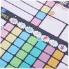 DOITOOL Creative Reward Chart Magnet Fun Behavior Tracker Recording Sheet