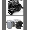 FANZR 37mm Metal Lens Hood & Lens Cap Compatible for