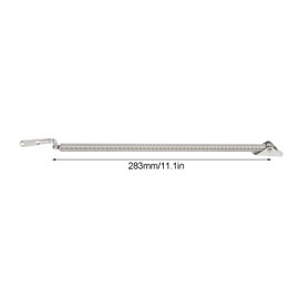 Aramox Hatch Holder Spring, Boat Hatch Holder Adjuster Lid Support Spring 11‑1/7in 283mm Long 316 Stainless Steel for Yachts