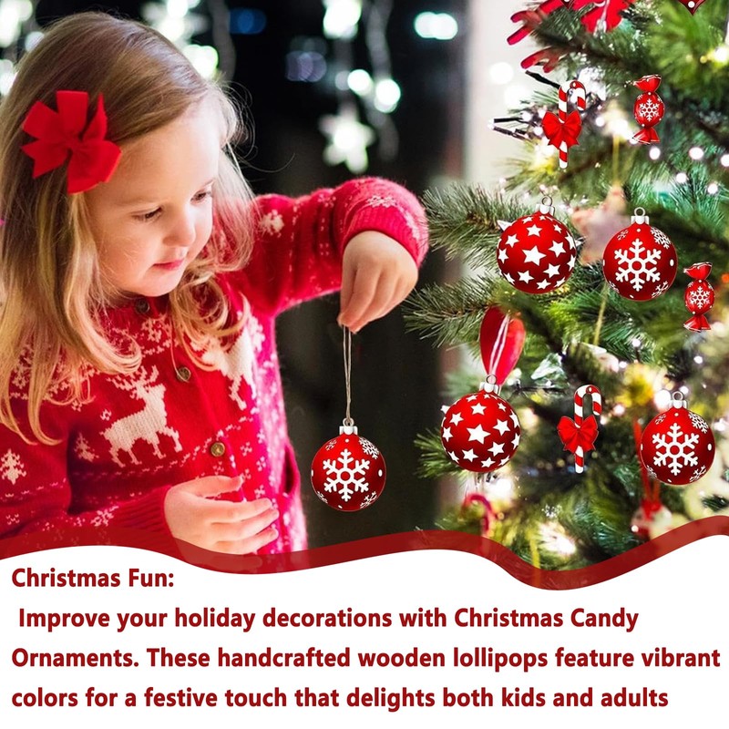 36 Pcs Candy Cane Christmas Decorations Candy Cane Decorations,Christmas Candy