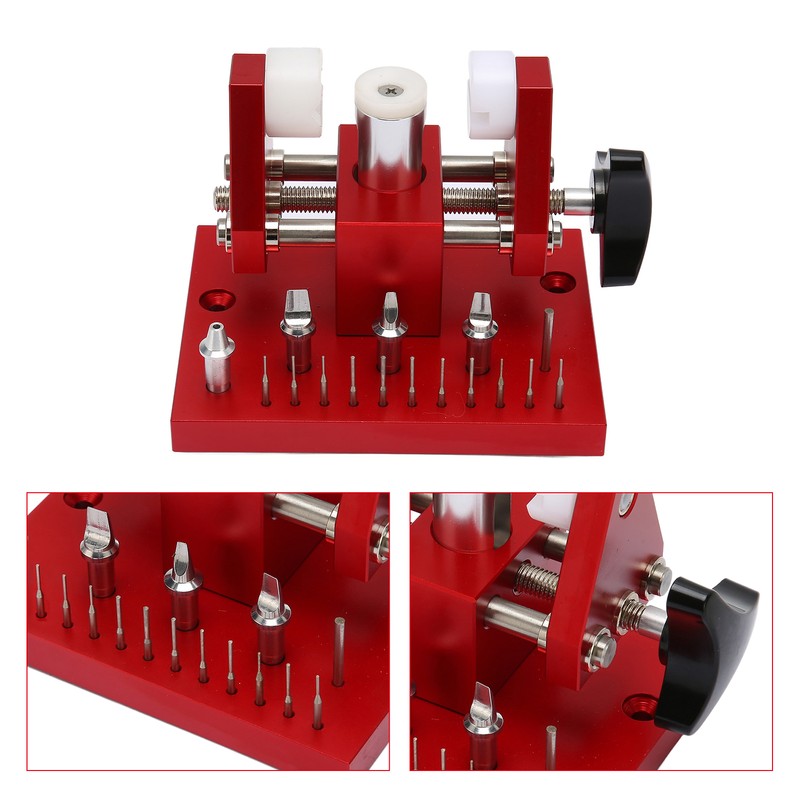 Professional Watch Back Case Cover Opener Watchmaker Repair Tool Set