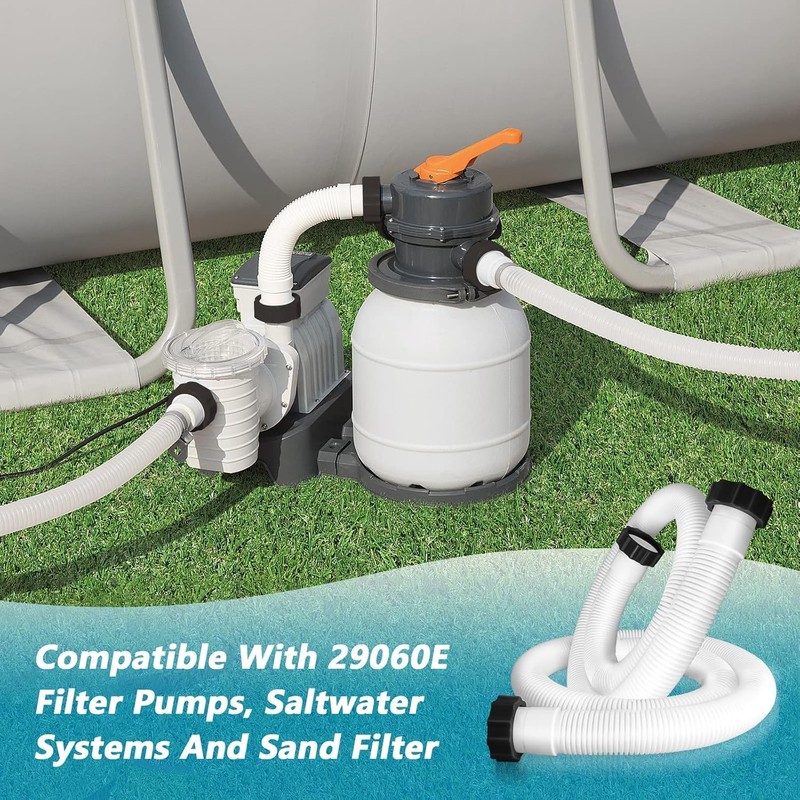 Ground Pool Pump Replacement Hose Leakproof Easy to Use Ground