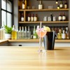 80 pcs Bow Paper Straws 7.87 inch Cute Bow Straws