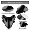 PSLER Windshield WindScreen Double Bubble for GSXR600 750 K4 2004-2005,