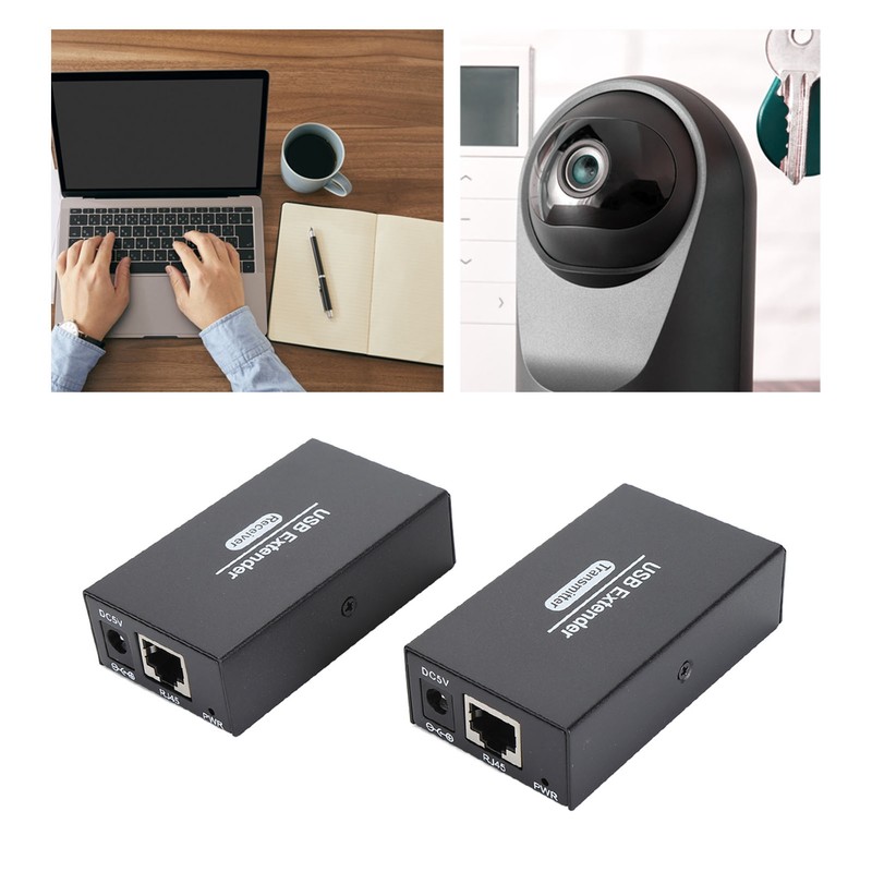 USB Extender 262ft Over Single Ethernet Cat5e 6 7 USB