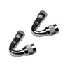 BESPORTBLE 4pcs Brass Valve Stem Extensions Angle Adapters for Car