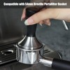 2 in 1 53mm Espresso Coffee Tamper with Stirrer Stainless