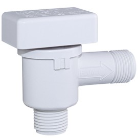 RV Vacuum Breaker Check Valve,RV Backflow Preventer,Camper RV Black Tank Flush Valve,Replace Leaking RV Vacuum Breaker on Black Tank System when Loud Noise & Wet Floor,Improve Freshwater 571-vac-chk