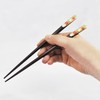 Issho Couples Chopsticks Painted Chopsticks Ausplownia Box Rakugi Rabbit 2