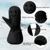 HIGHLOONG Kids Toddler Waterproof Snow Ski Mittens- Breathable Thinsulate Lined