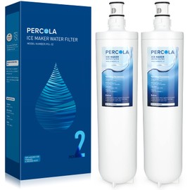 PERCOLA Manitowoc K00338/K00337 Arctic Pure Ice Maker Water Filter, Compatible with Manitowoc AR-10000 Ice Maker (2 Pack)