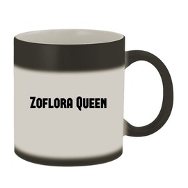 Zoflora Queen - 11oz Ceramic Color Changing Mug, Matte Black