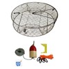 KUFA Stainless Steel Crab Trap with Zinc Anode & Accessory