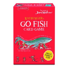 Lagoon Group David Walliams Ratburger's Go Fish Card Game,Red