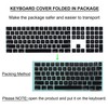 Silicone Keyboard Cover for Apple Magic Keyboard with Numeric Keypad