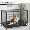 Bettinay 2 PCS 60 cm Metal Chain Lock, Gate Chains