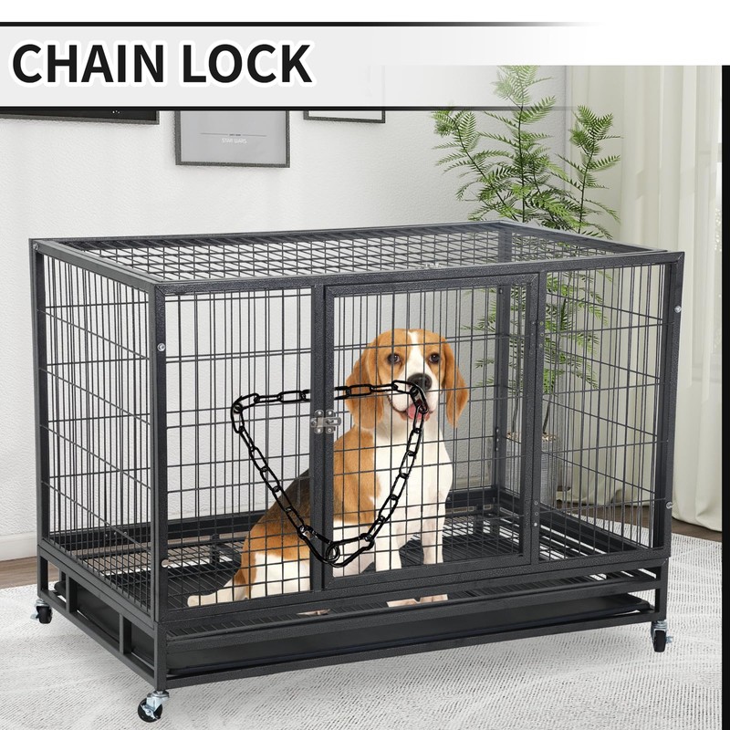 Bettinay 2 PCS 60 cm Metal Chain Lock, Gate Chains