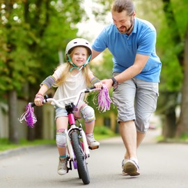 Kids/Youth Knee Pad Elbow Pads Guards Protective Gear Set for Roller Skates Cycling BMX Bike Skateboard Inline Skatings Scooter Riding Sports (Fluorescent, Medium(6-15 years))