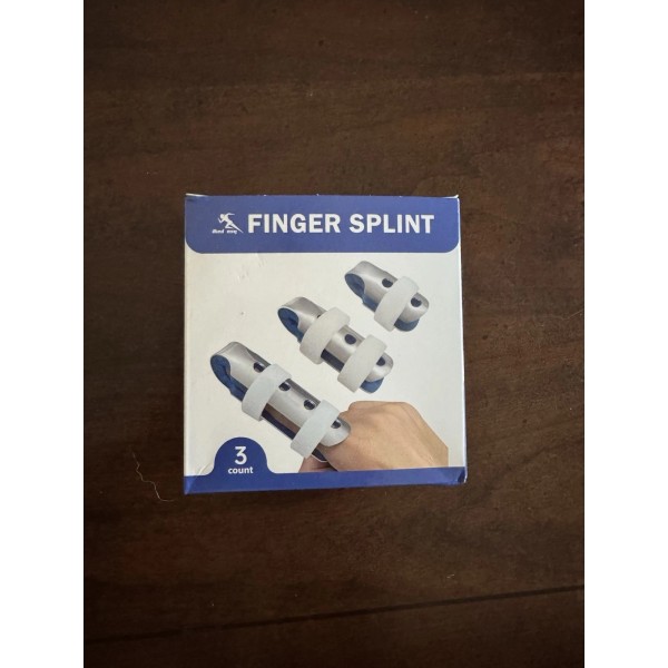 W1 3 Pack Of Finger Splints (3 Sizes Per Pack)
