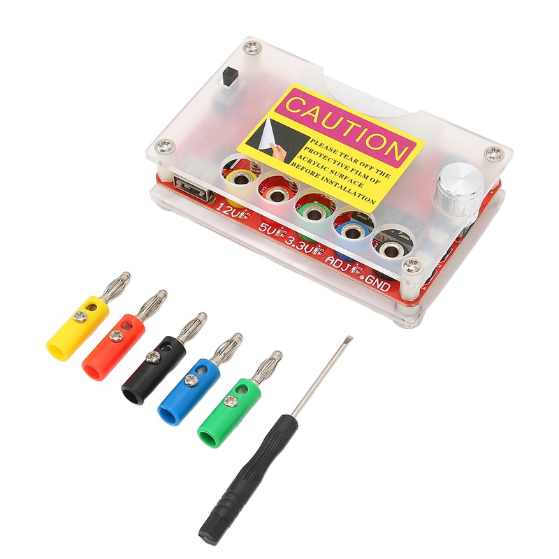 Power Distribution Board ADJ Adjustable Voltage Knob Touch Sensing Switch