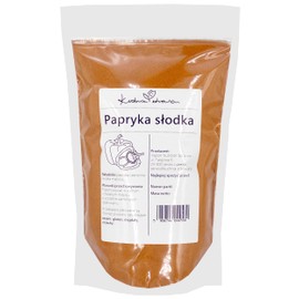 Fine Sweet Ground Paprika Powder, 200 g, Aromatic & Mild Ideal for Soups, Meat & Vegetable Dishes, 100% Natural Spice Without Additives KUCHNIA ZDROWIA