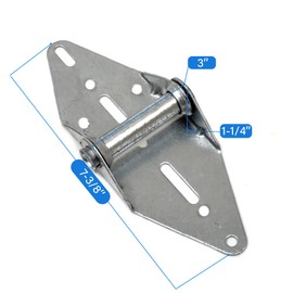 WYZBEN (11 GA) Gauge Heavy Duty Garage Door Hinge #1 Standard